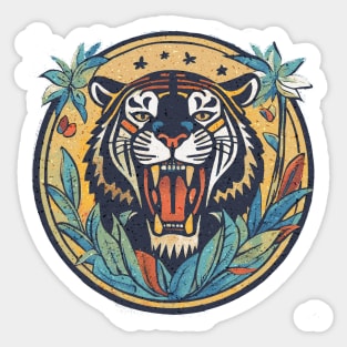 Tiger Tiger Burning Bright Sticker